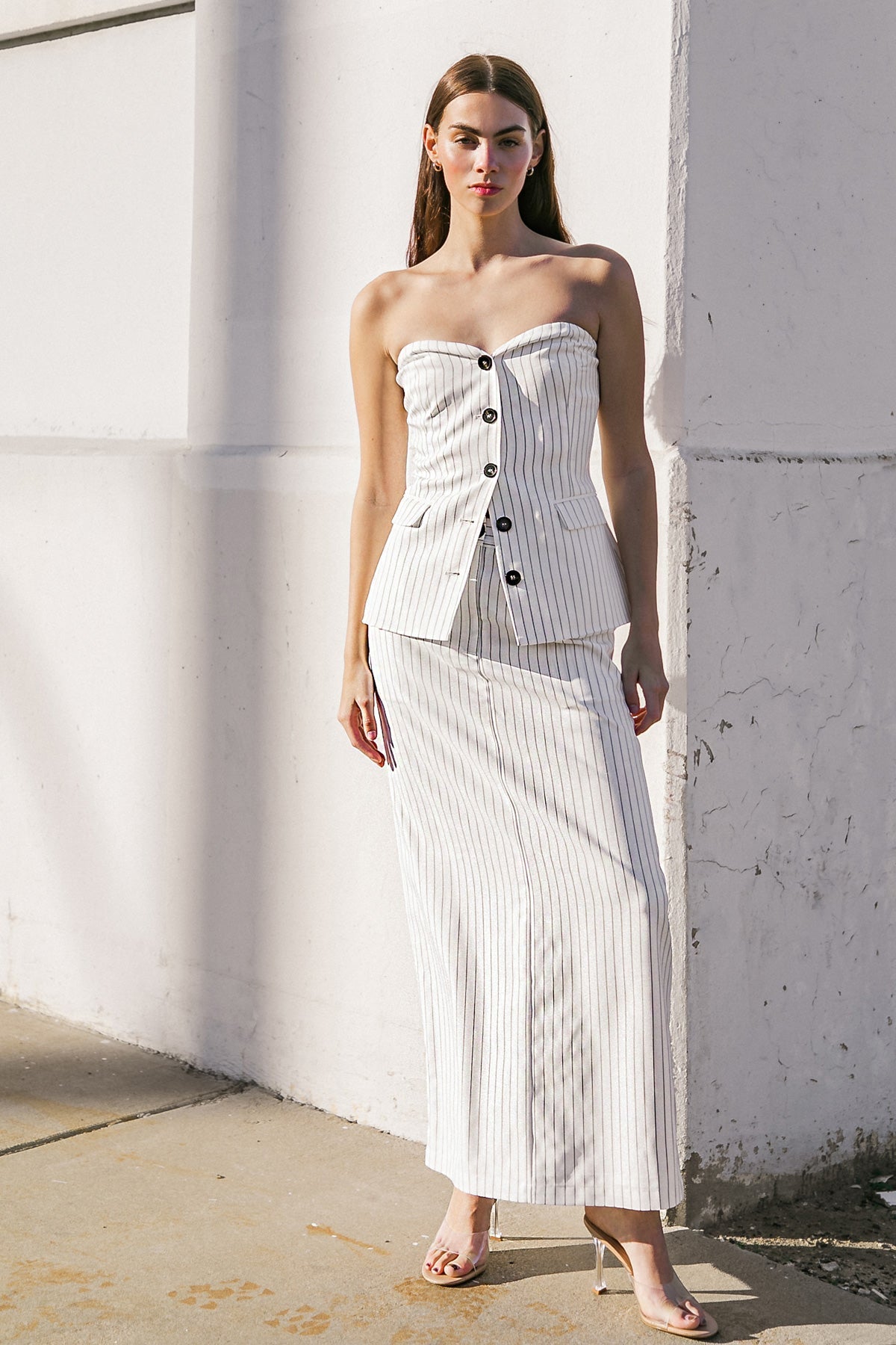 GET TO THE POINT WOVEN TOP Flying Tomato